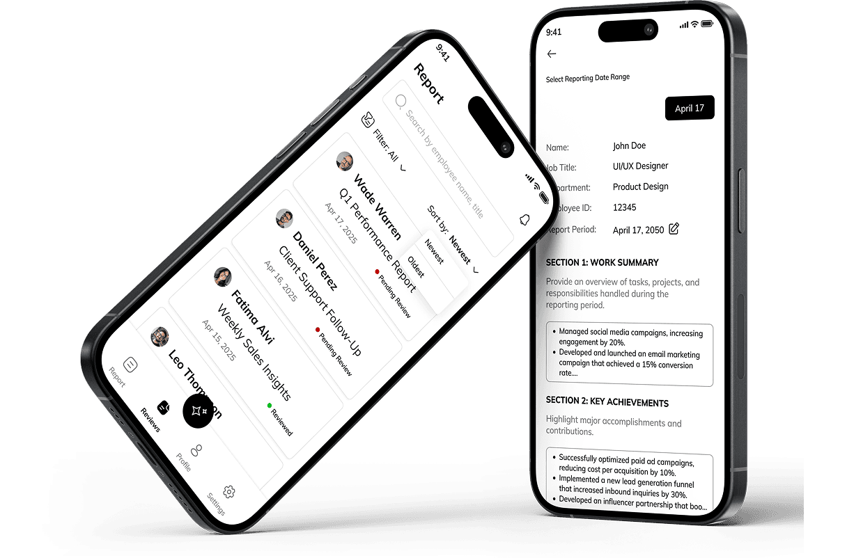 Snaarp app on iPhone